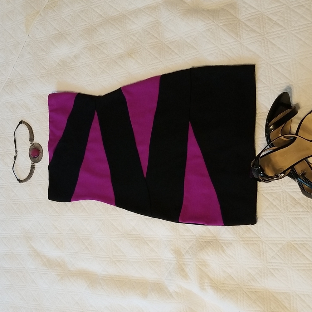Black and purple dress, size small